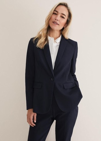 Phase Eight Ulrica Jackets Navy Australia | FX0562173